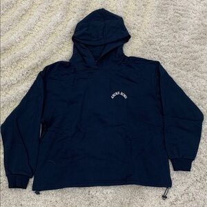 Anine Bing Navy Blue Embroidered White Logo Women’s Sizes Small & Medium